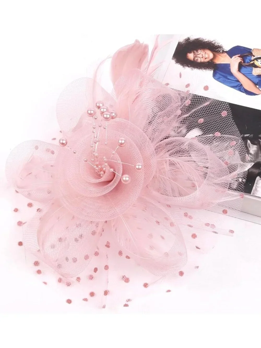 Elegant Tea Party Fascinator Hat for Women | Kentucky Derby Headband Accessory